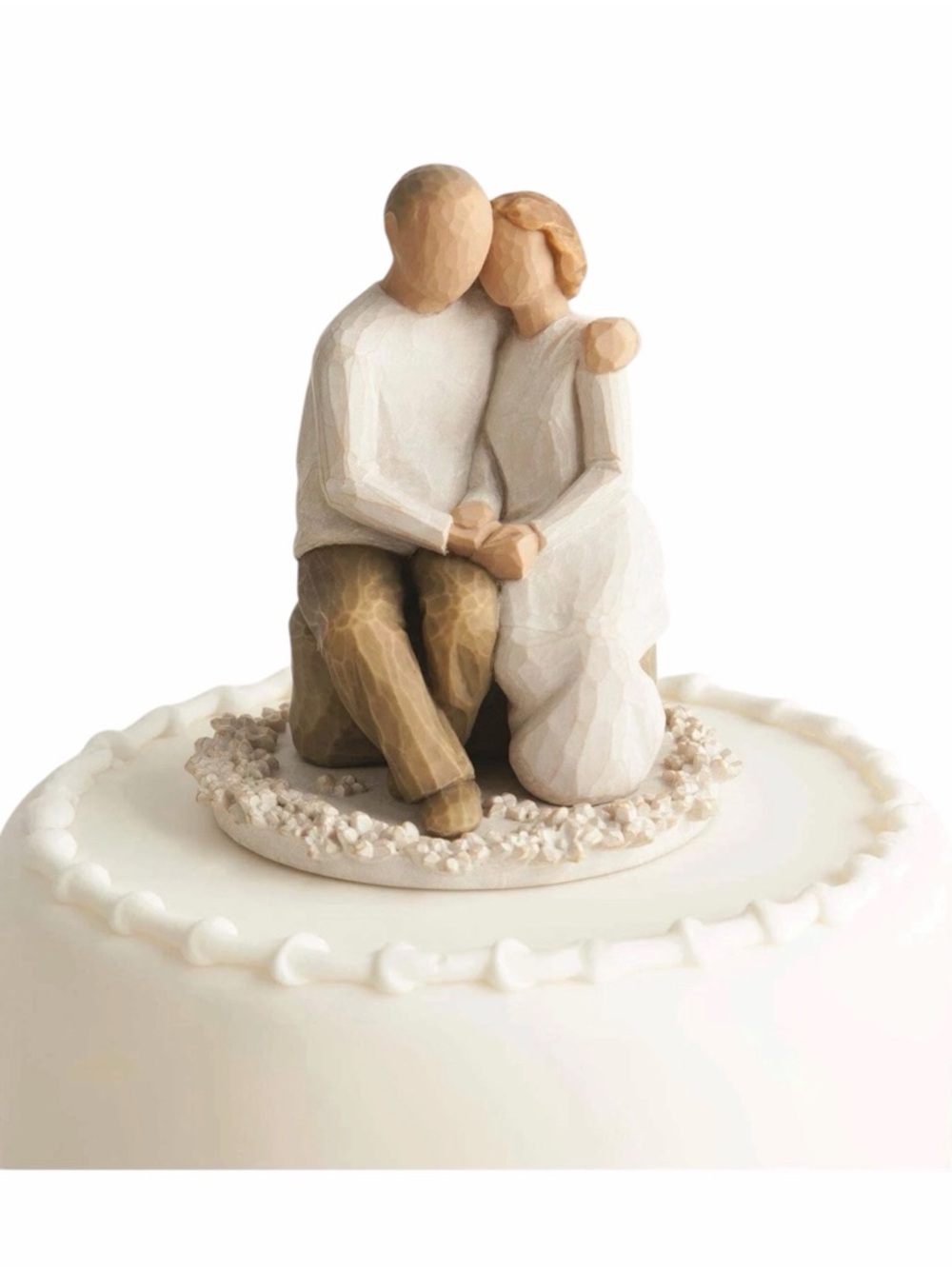 New Willow Tree Anniversary Cake Topper - Love Ever Endures 2011